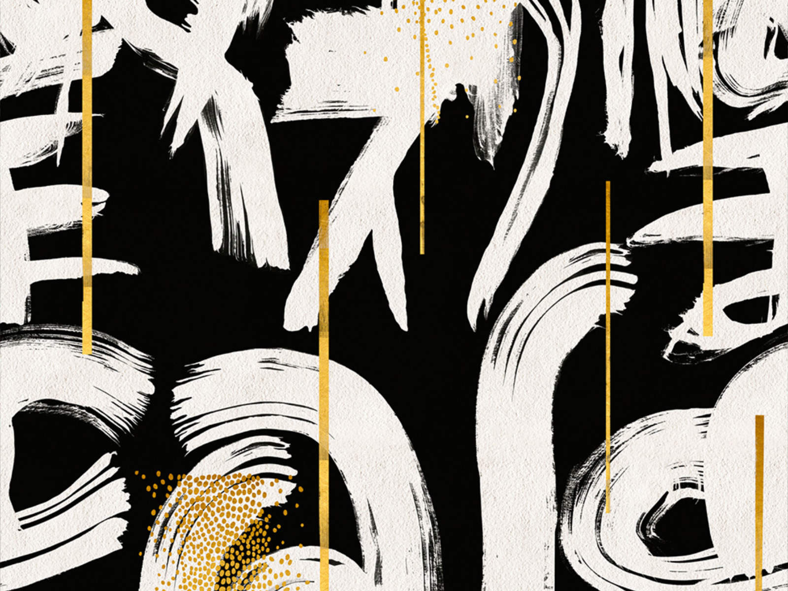 Mind The Gap The Art Of Abstract Gestural Abstraction Anthracite - WP20331