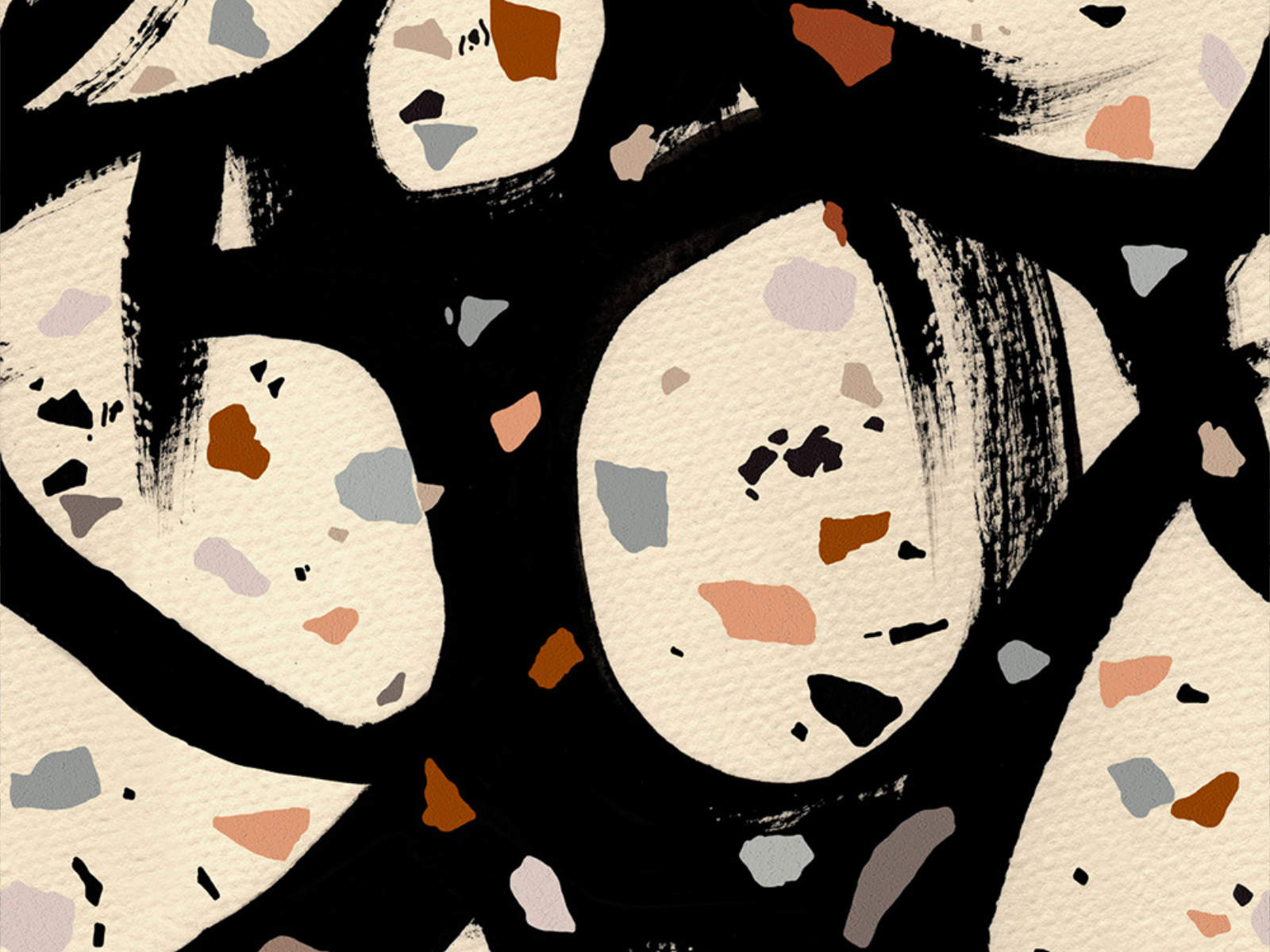 Mind The Gap The Art Of Abstract Terrazzo - WP20335