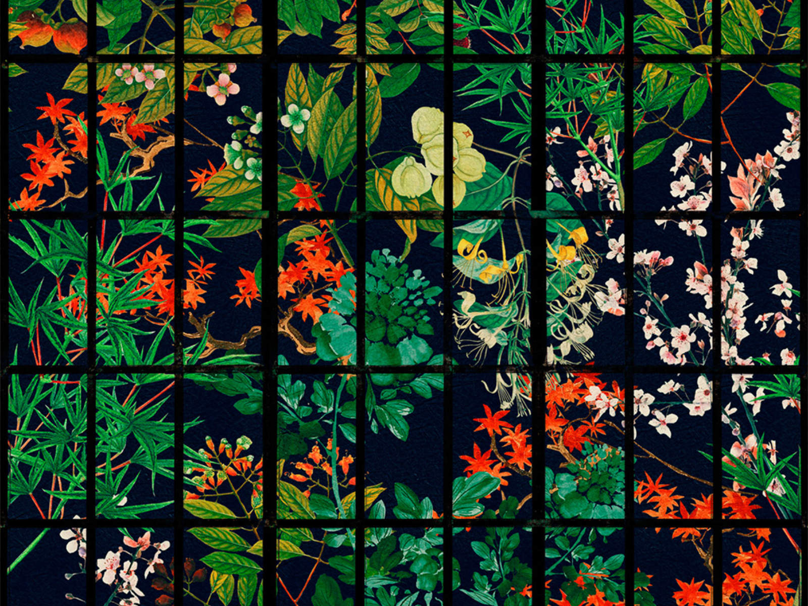 Mind The Gap Impermanence Japanese Garden By Night - WP20341