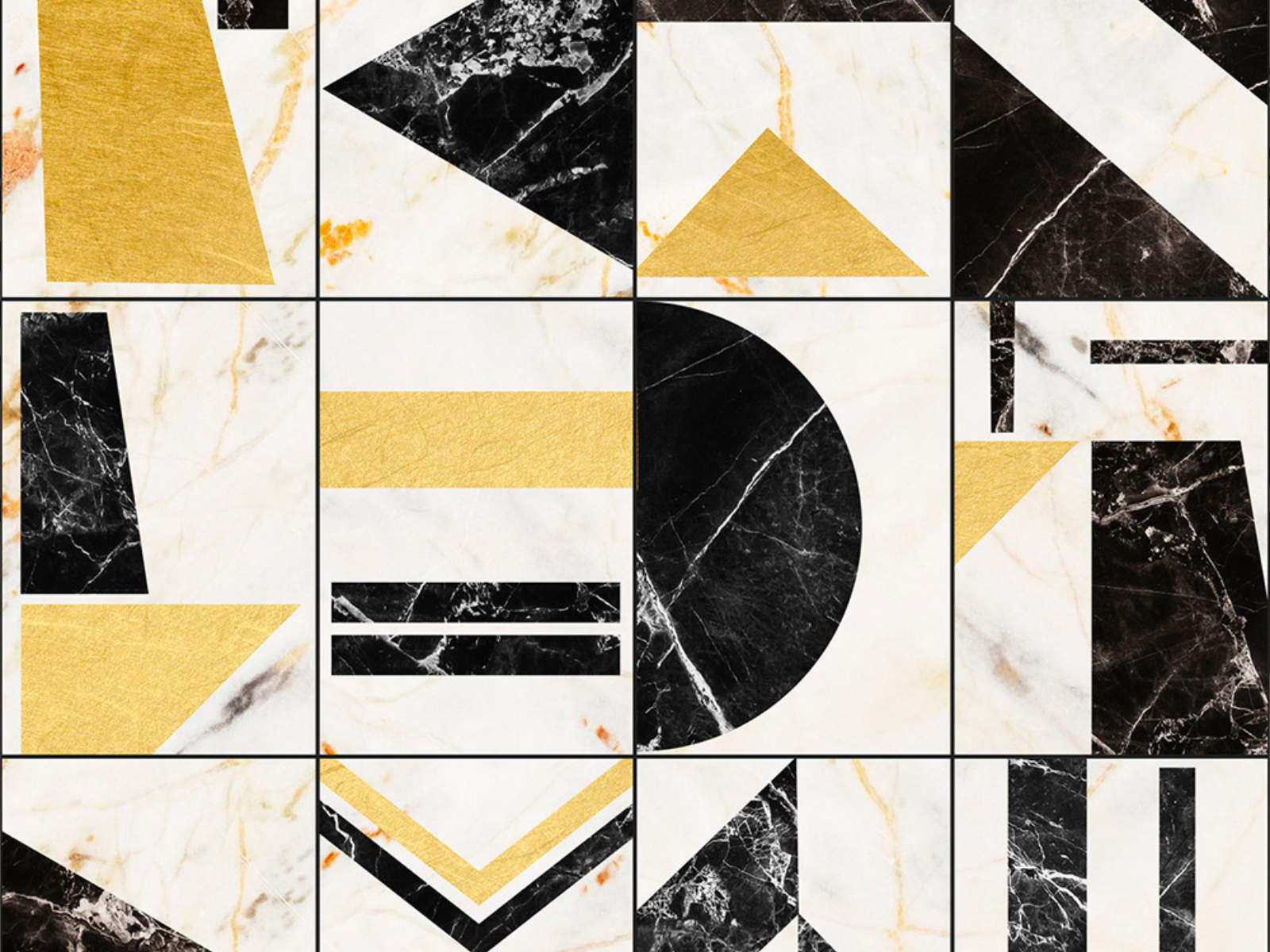 Mind The Gap Manhatten Soho Brass - WP20352