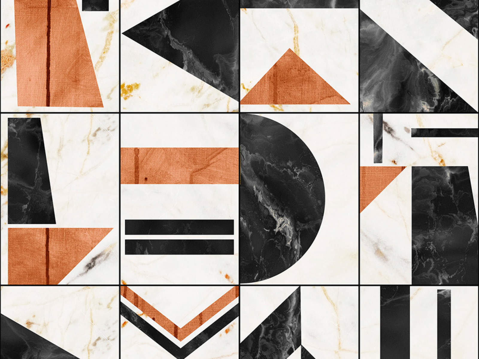 Mind The Gap Manhatten Soho Copper - WP20353