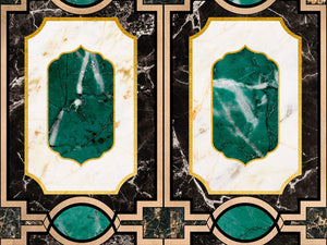 Mind The Gap Manhatten Waldorf Emerald - WP20356