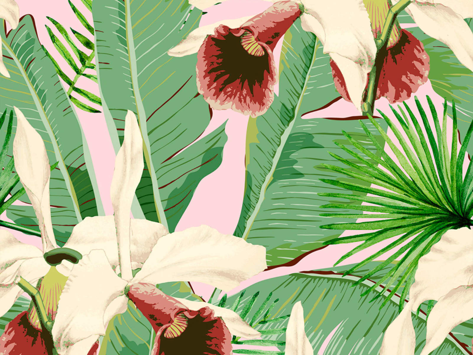 Mind The Gap Palm Springs Treasure Island Pink - WP20365