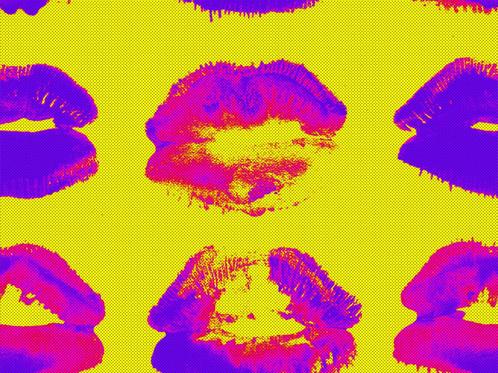 Mind The Gap Nouvelle Pop Neon Kiss - WP20381