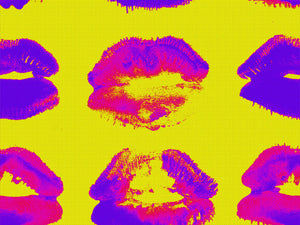 Mind The Gap Nouvelle Pop Neon Kiss - WP20381