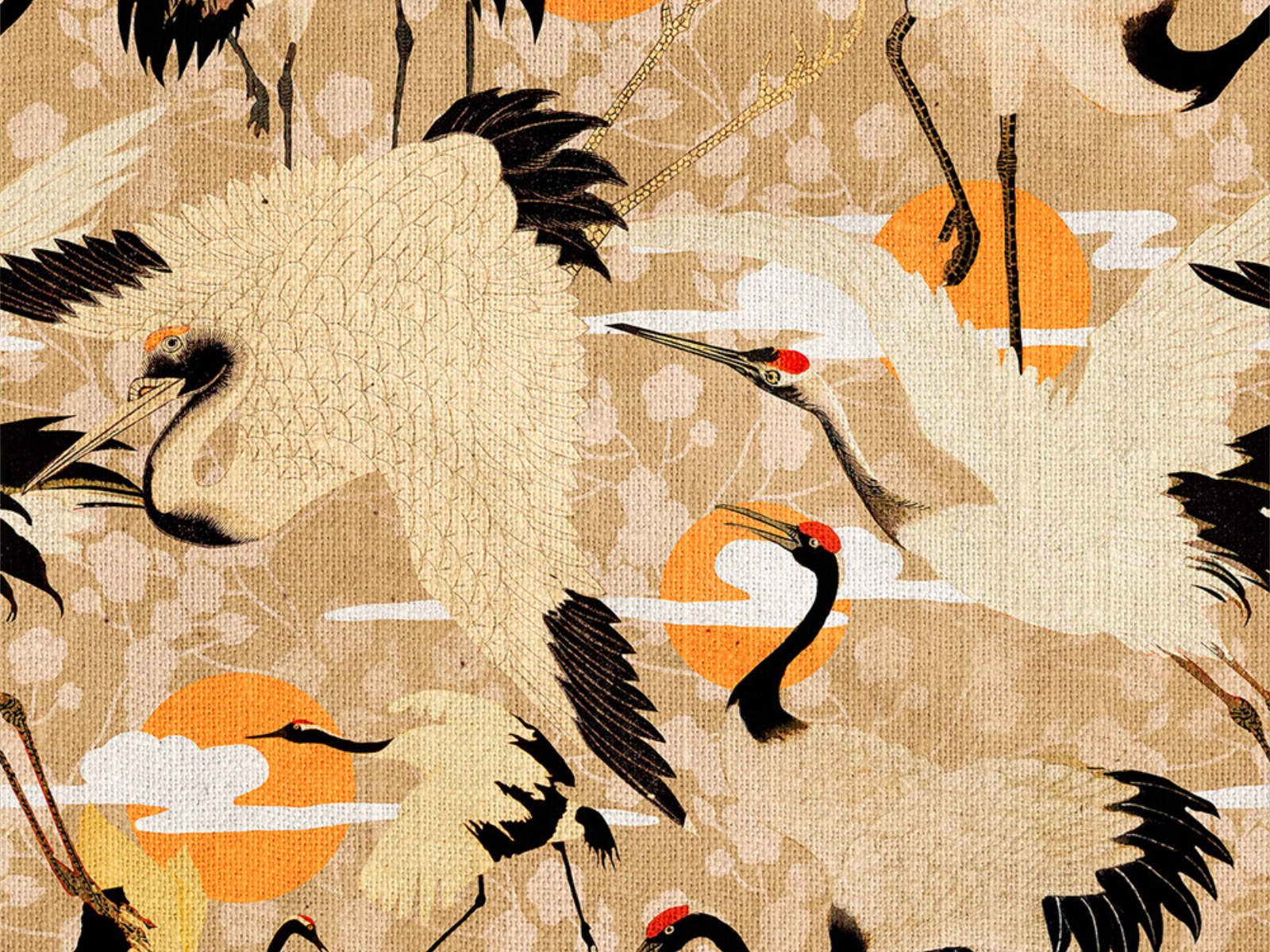 Mind The Gap World of Fabrics Birds Of Happiness - WP20391