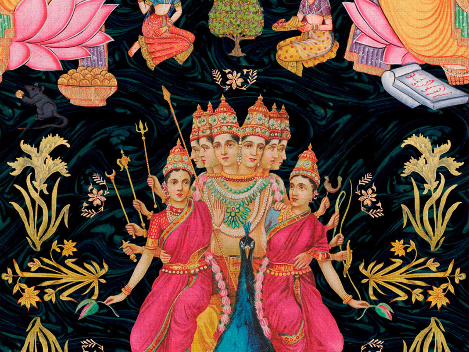 Mind The Gap World of Fabrics Goddess - WP20406