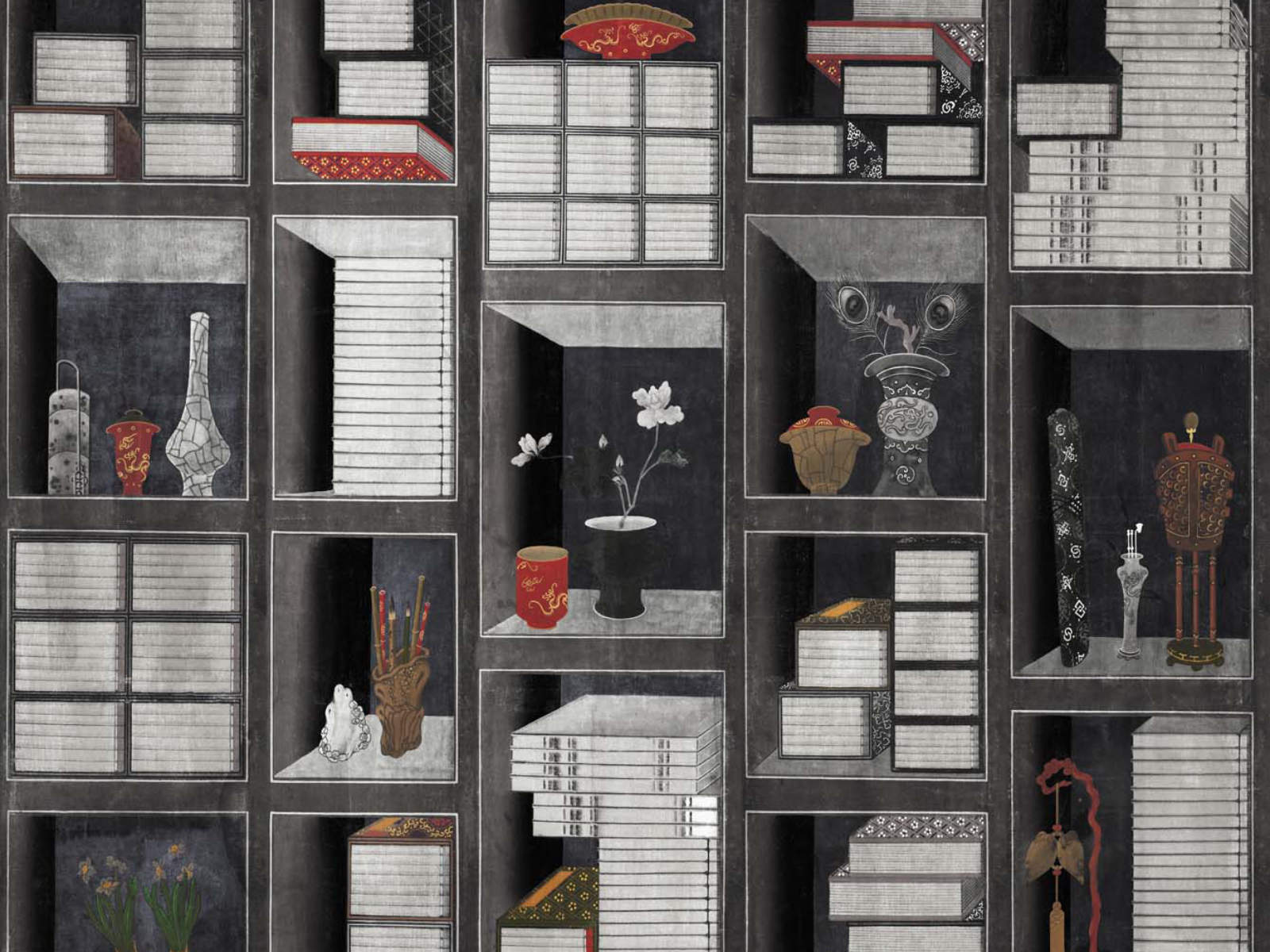 Mind The Gap The Gentlemen's Corner Korean Library - WP20421