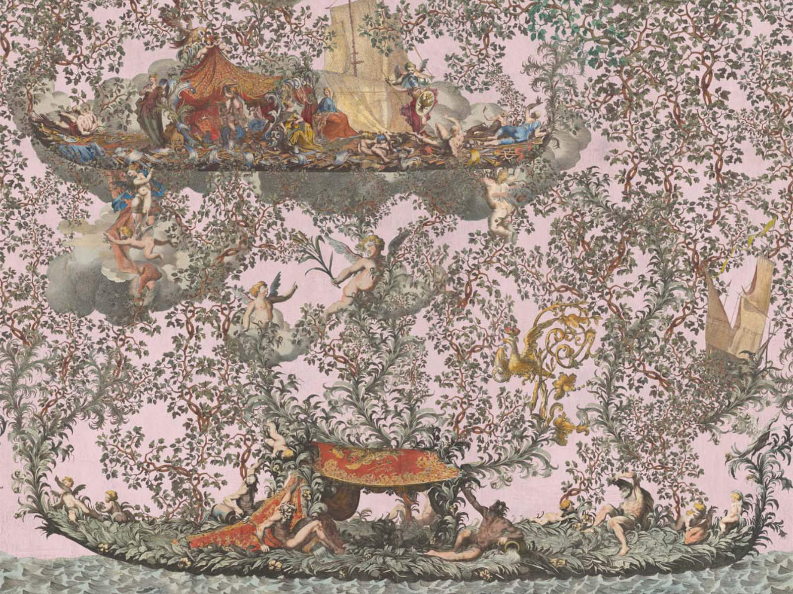 Mind The Gap Imaginarium Journey To Eden Pink - WP20457