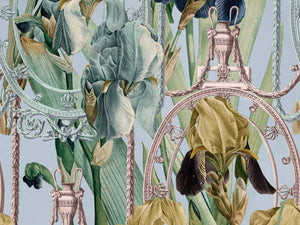 Mind The Gap The Royal Garden Fleurs D'Iris Aquamarine - WP20476