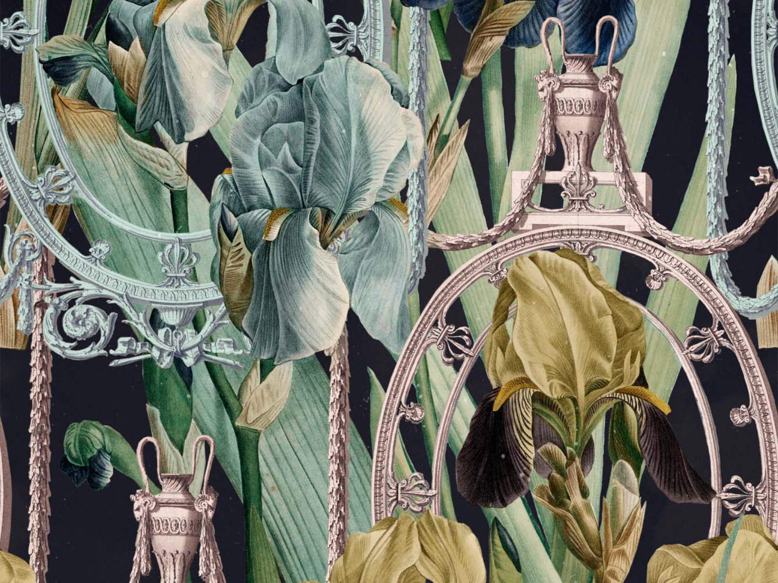 Mind The Gap The Royal Garden Fleurs D'Iris - WP20477