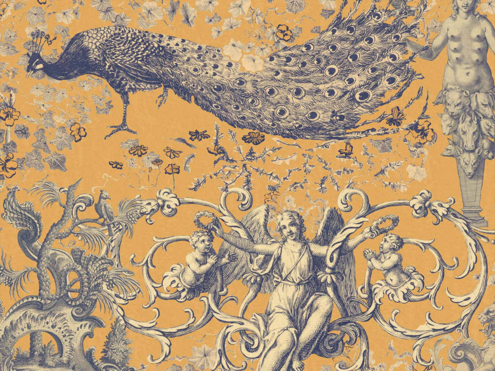 Mind The Gap Imaginarium The Promise Land Flax - WP20485