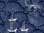 Mind The Gap Indigo Addiction Waves Of Tsushima - WP20513