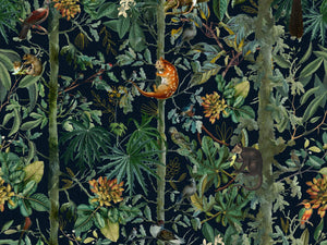 Mind The Gap Tropical Wanderlust Wildlife Of Papua Dark - WP20527