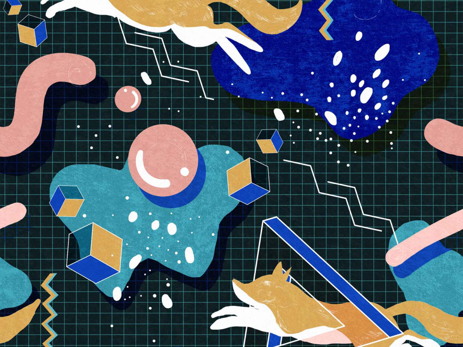 Mind The Gap Revival Modern Foxy - WP20537