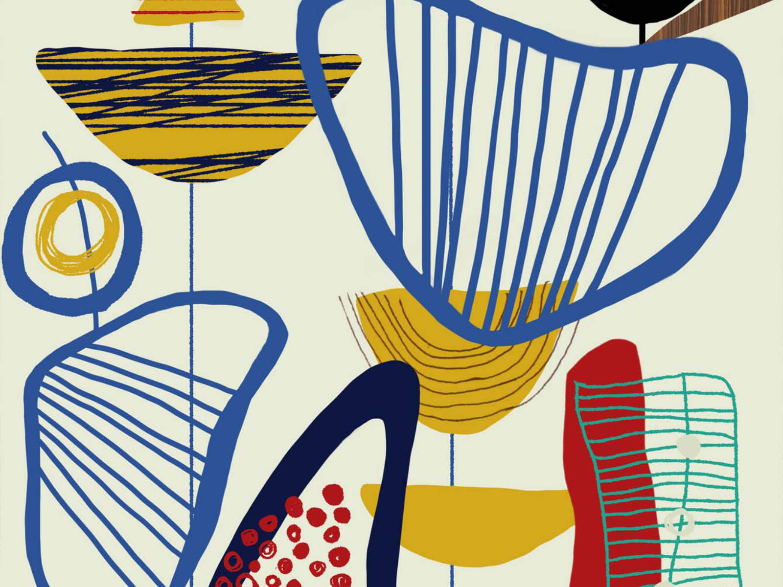 Mind The Gap Revival Suspended Forms - WP20538