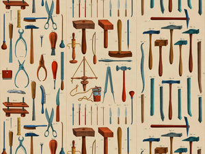 Mind The Gap The Artist's House Old Tools - WP20599