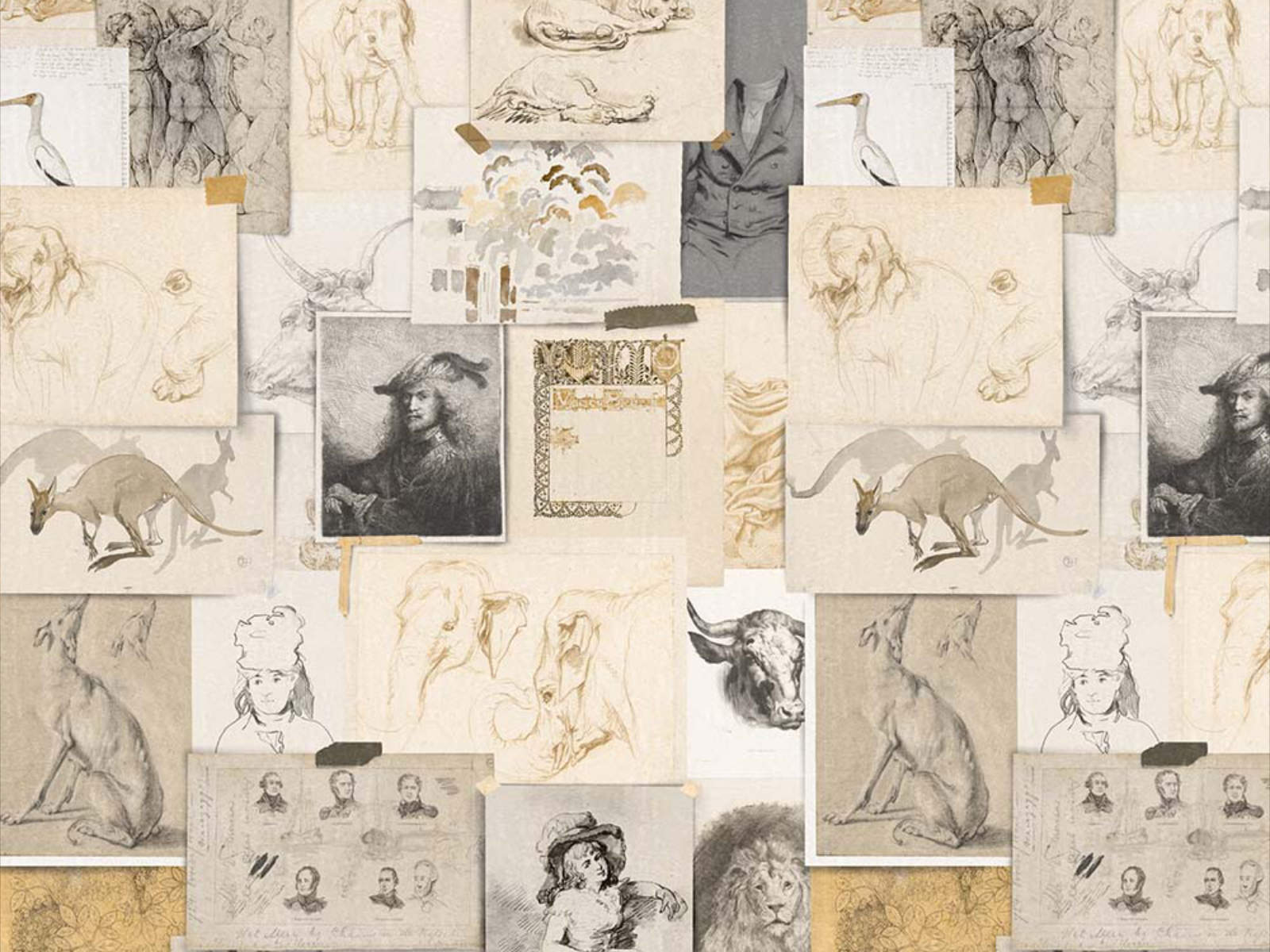 Mind The Gap The Artist's House The Mood Board - WP20602