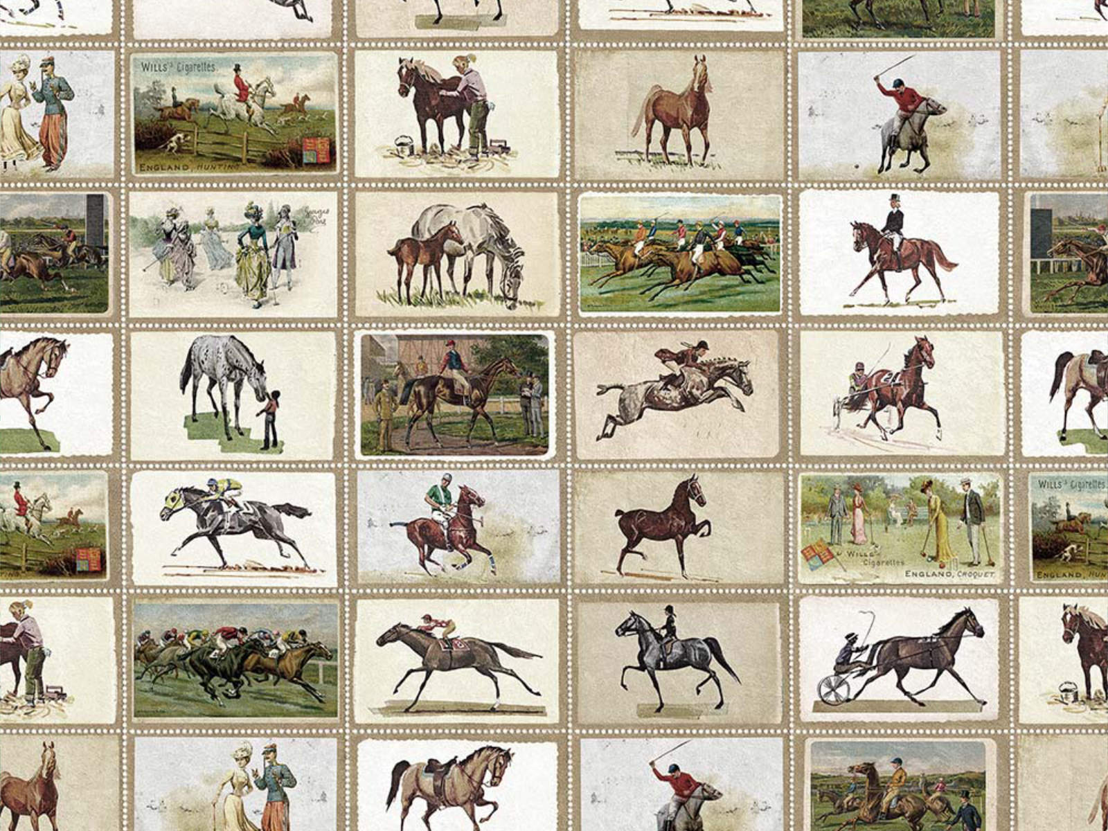 Mind The Gap The Derby Equestrian Stamps - WP20631