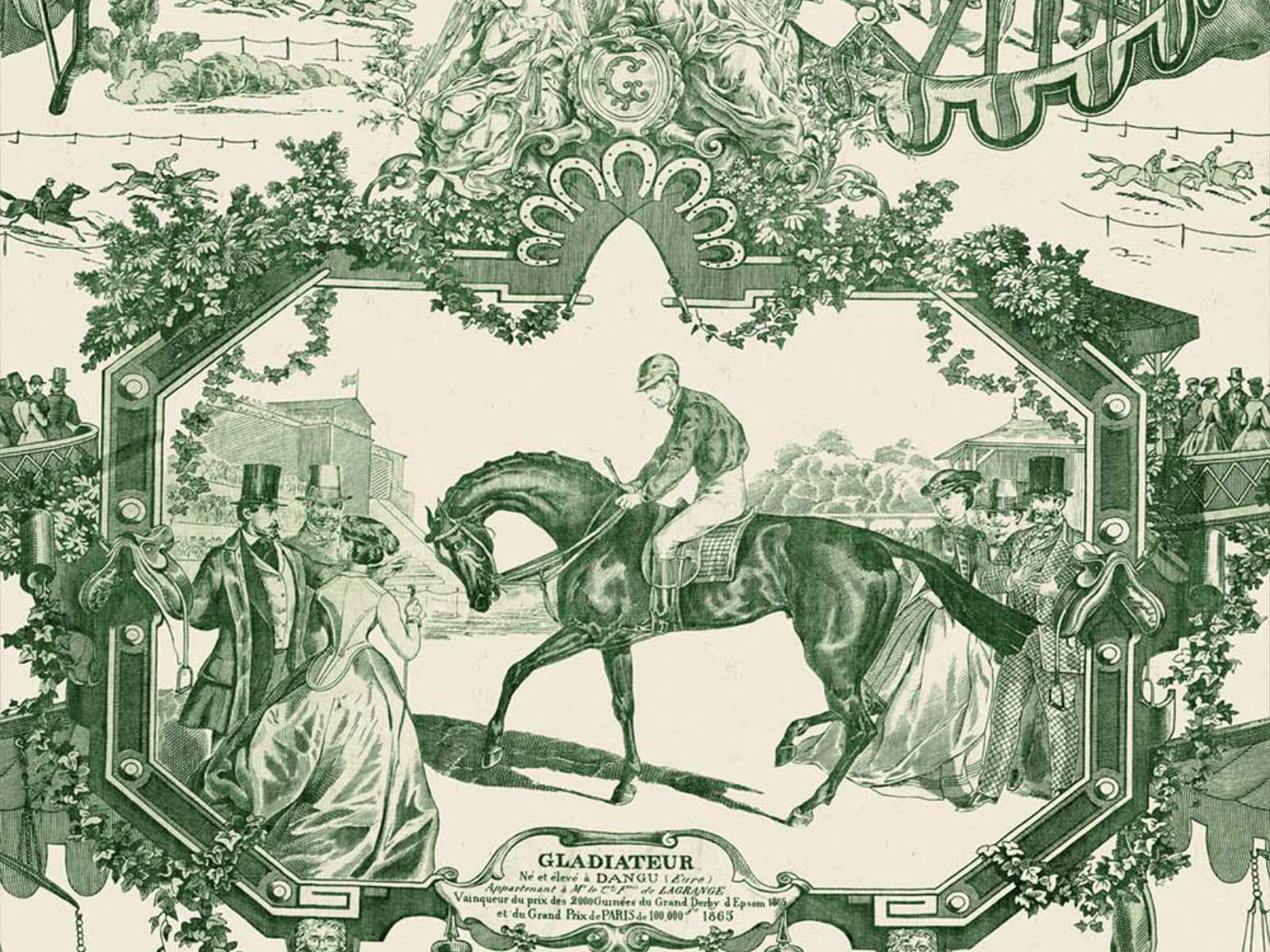 Mind The Gap The Derby Grand Prix Green - WP20636