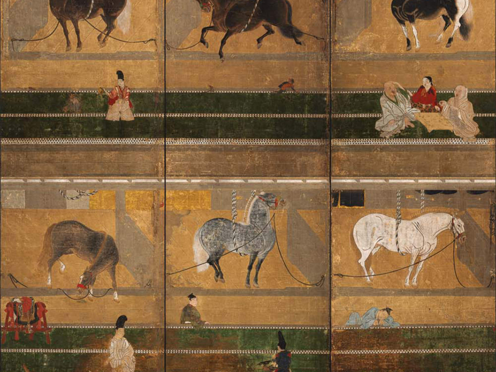 Mind The Gap The Curator's Cabinet Horse Stable - WP20650