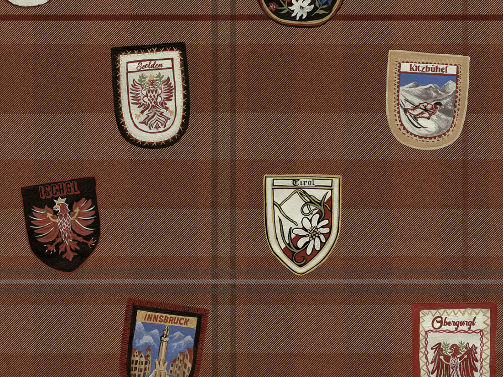 Mind The Gap Tyrol Aprés-Ski Alpbach Burnt Orange - WP20670