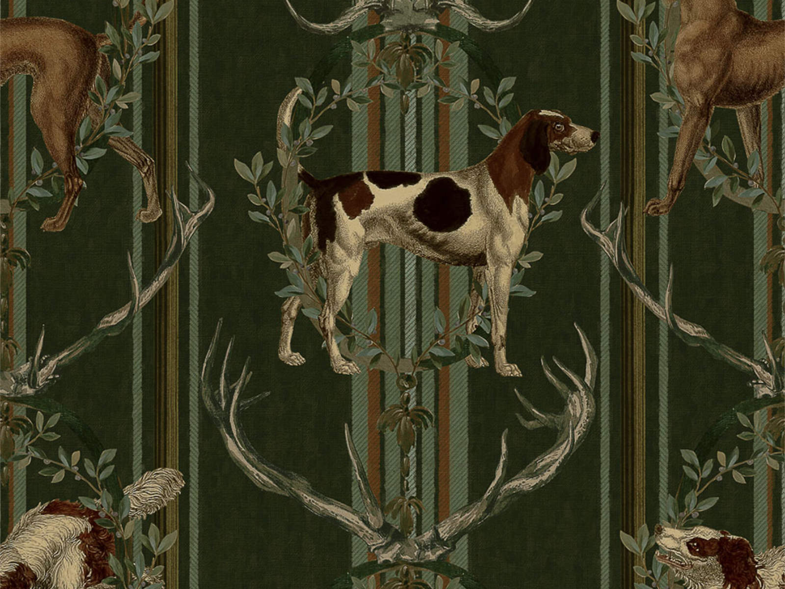 Mind The Gap Tyrol Aprés-Ski Mountain Dogs Cypress Green - WP20675