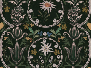 Mind The Gap Tyrol Aprés-Ski Edelweiss Cypress Green - WP20695