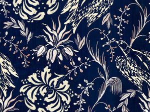 Mind The Gap Transylvanian Roots Folk Embroidery Indigo - WP30016