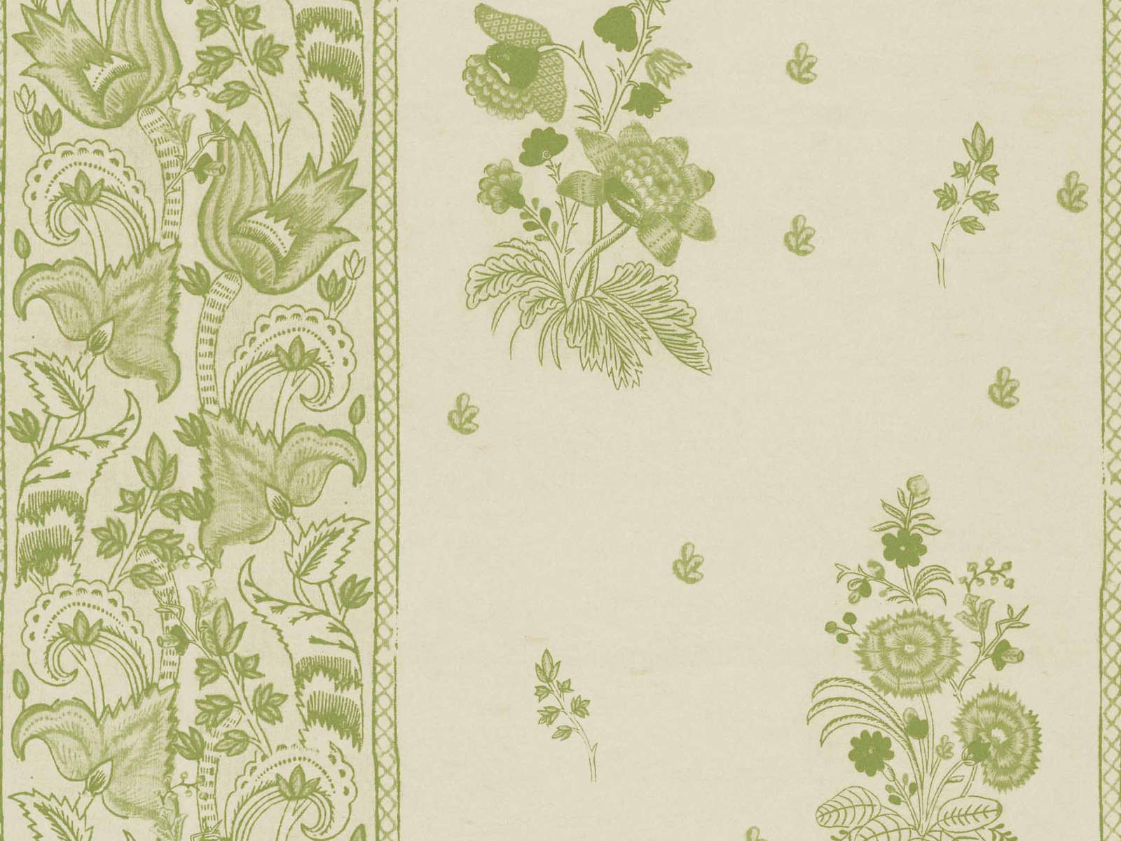 Mind The Gap Transylvanian Roots Korond Floral Beechnut - WP30021