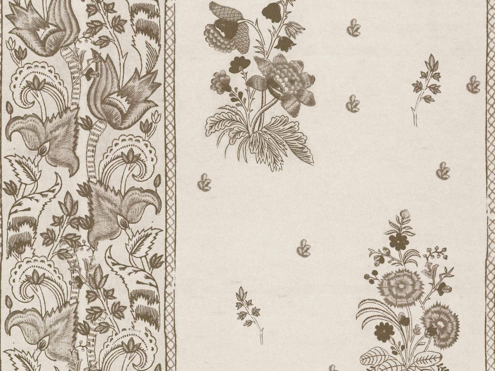 Mind The Gap Transylvanian Roots Korond Floral Dune - WP30023