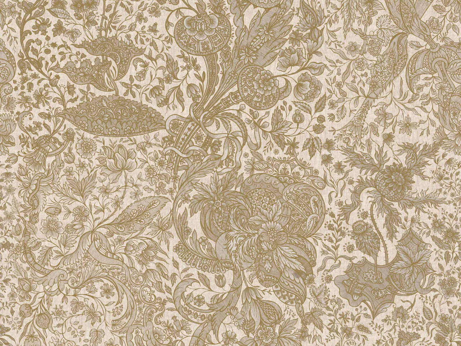 Mind The Gap Transylvanian Roots Sarkozi Embroidery Taupe - WP30028