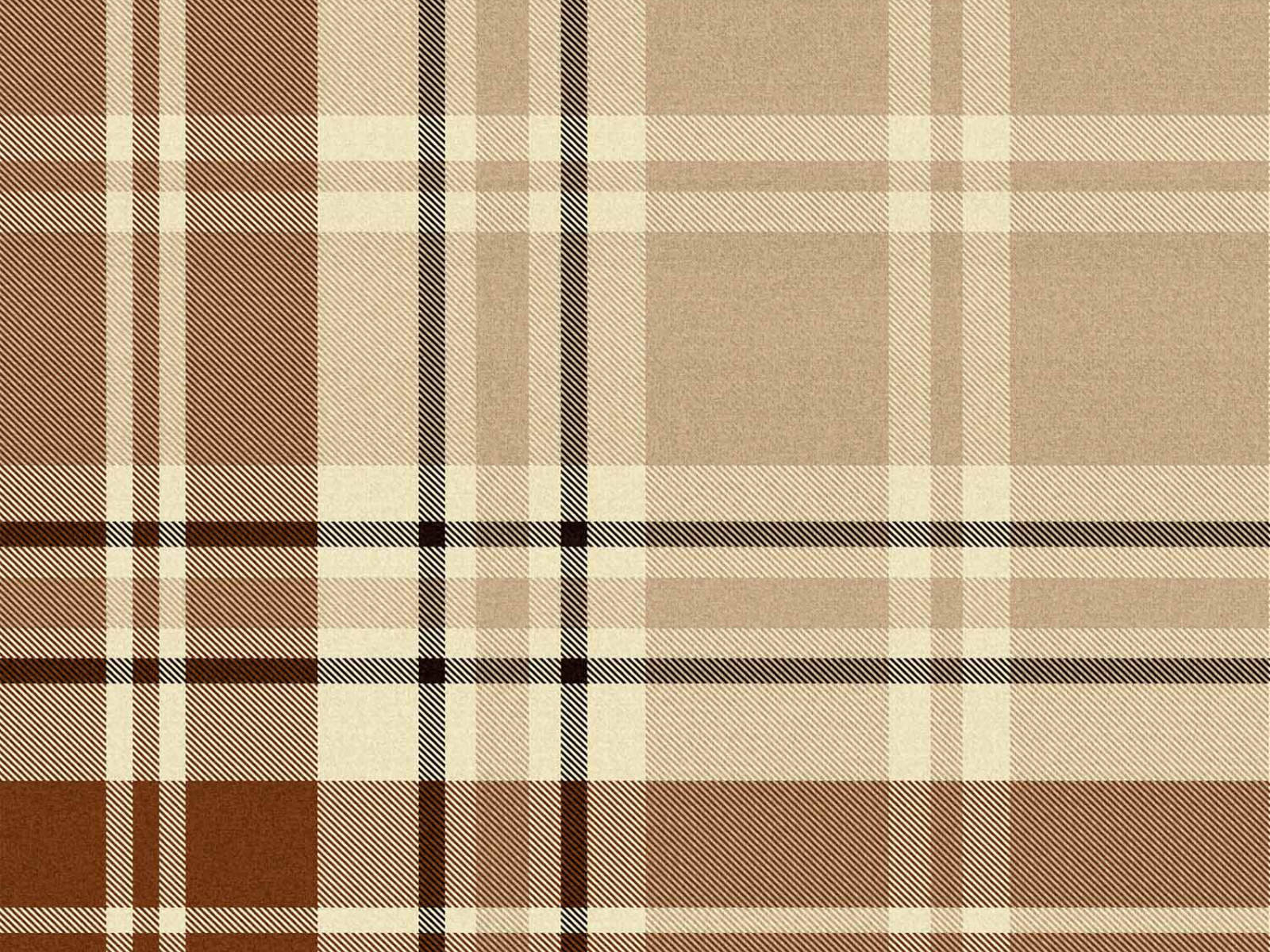 Mind The Gap Woodstock Chesterfield Plaid Cappuccino - WP30080