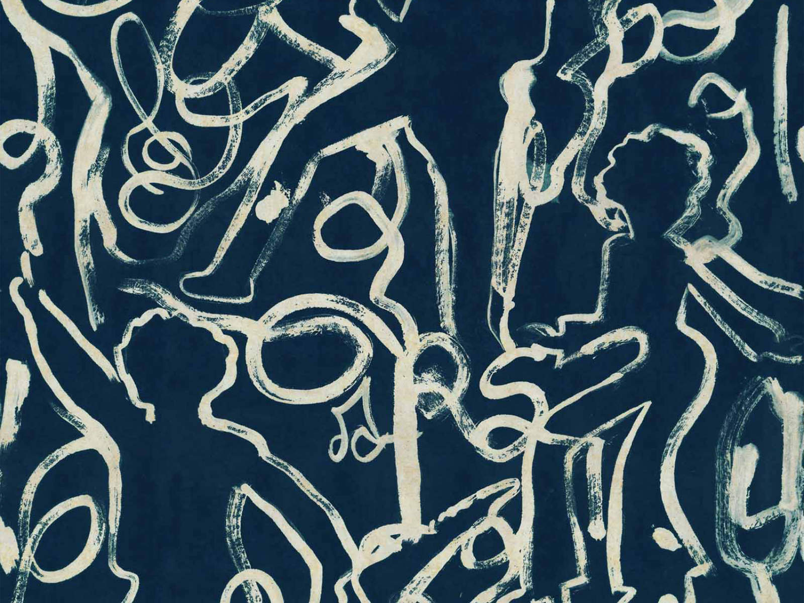 Mind The Gap Woodstock On The Stage Midnight Blue - WP30094