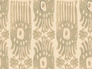 Mind The Gap The Curator's Cabinet Tribal Ikat Angora - WP30113