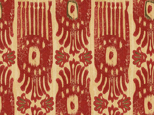 Mind The Gap The Curator's Cabinet Tribal Ikat Lava Red - WP30114