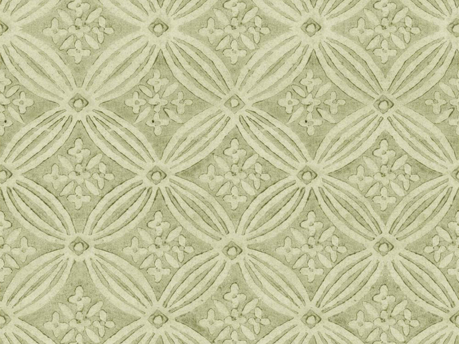 Mind The Gap The Curator's Cabinet Kalamkari Jade - WP30115