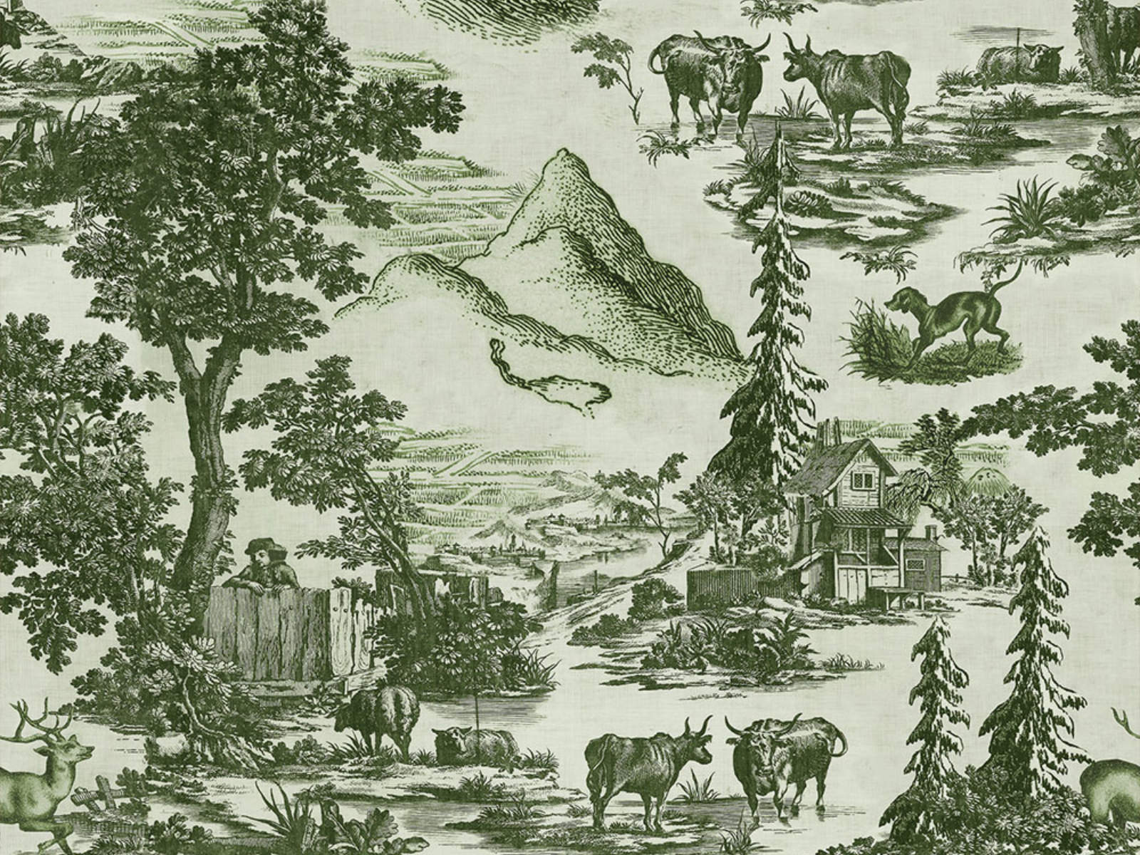 Mind The Gap Tyrol Aprés-Ski Toile Du Tyrol Evergreen - WP30146