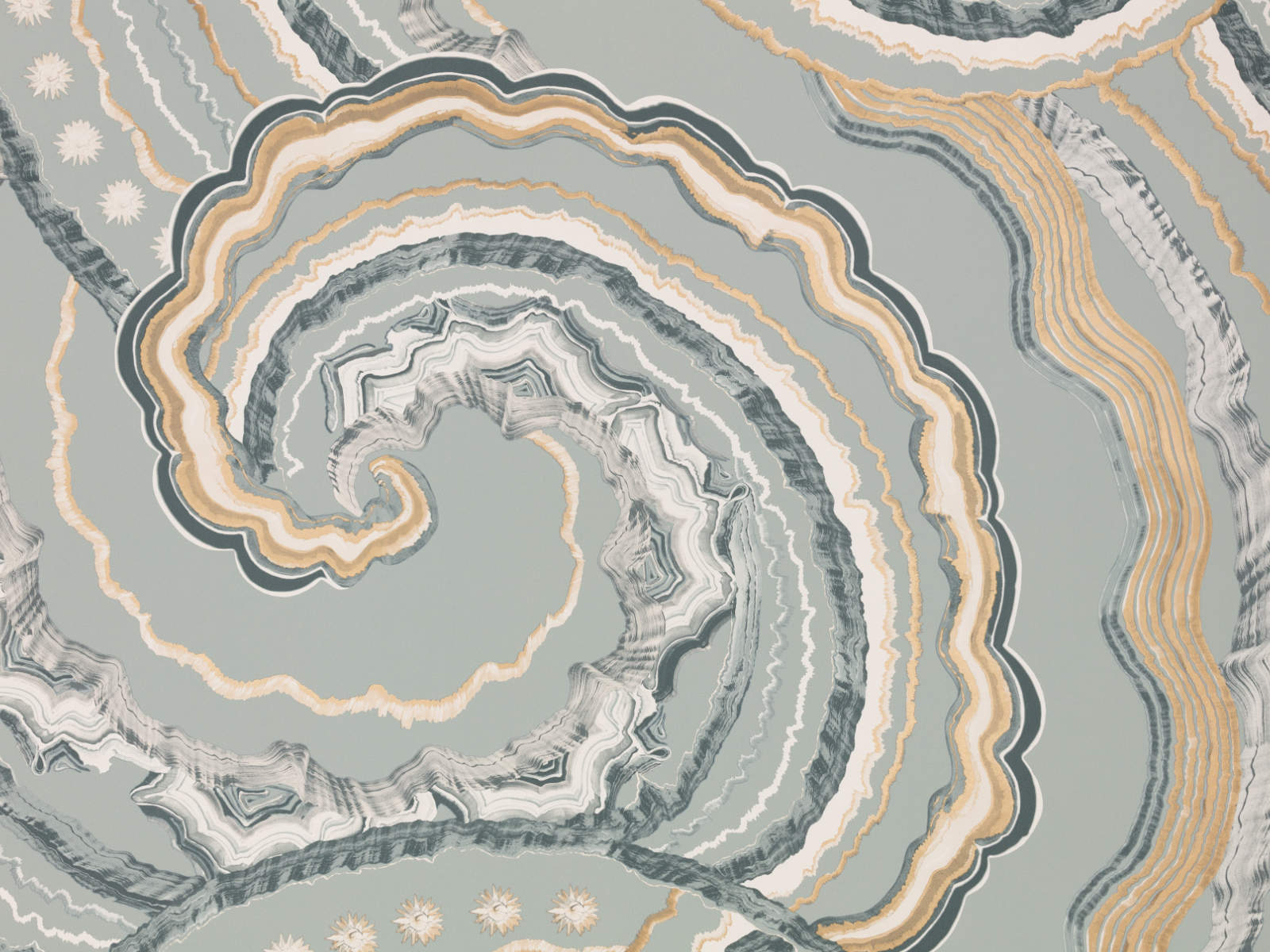 Romo x Temperley London Fantasia - Tourmaline - W449/03