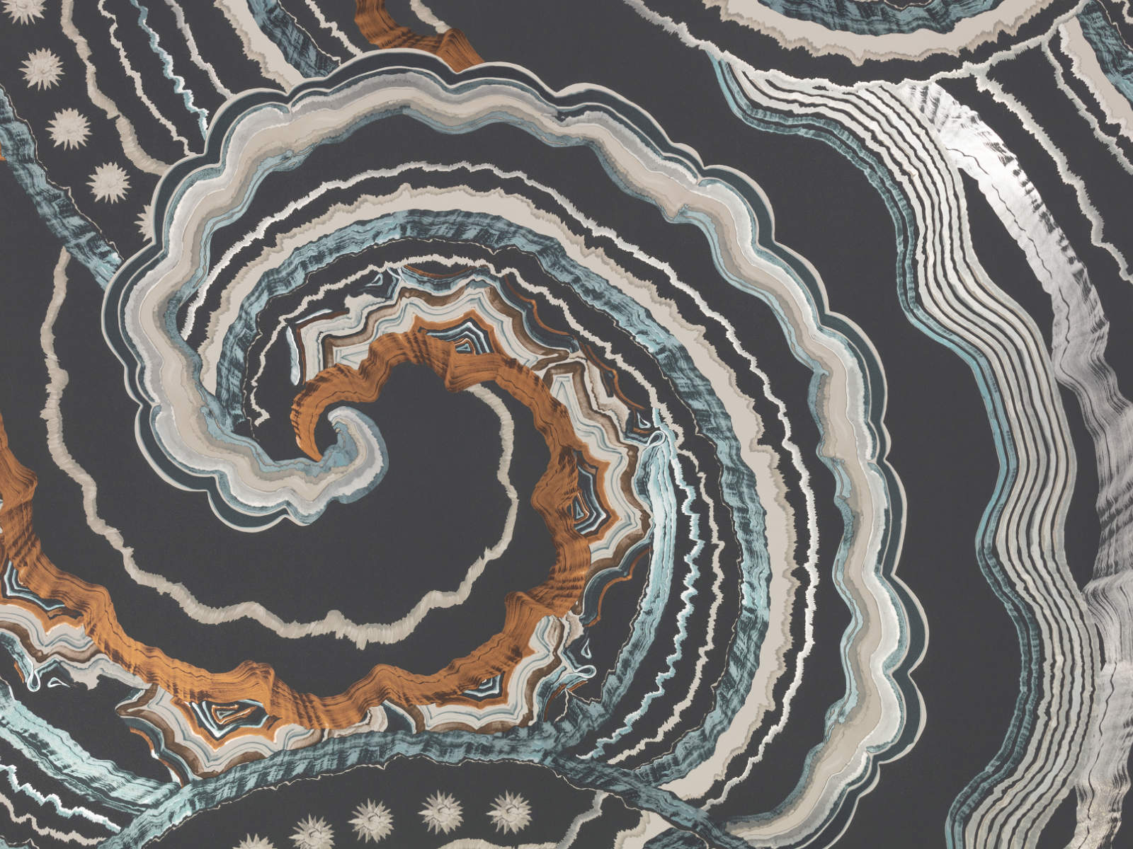 Romo x Temperley London Fantasia - Eclipse - W449/06