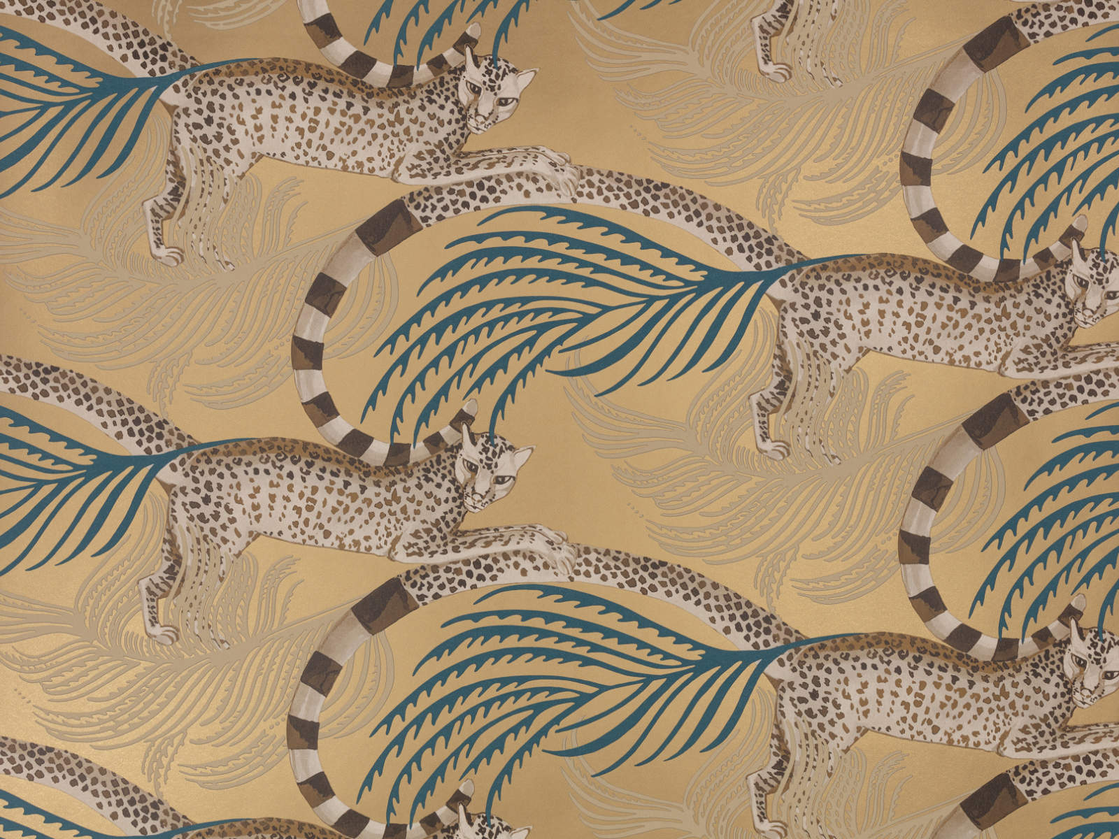 Romo x Temperley London Delilah - Vintage Gold - W450/06