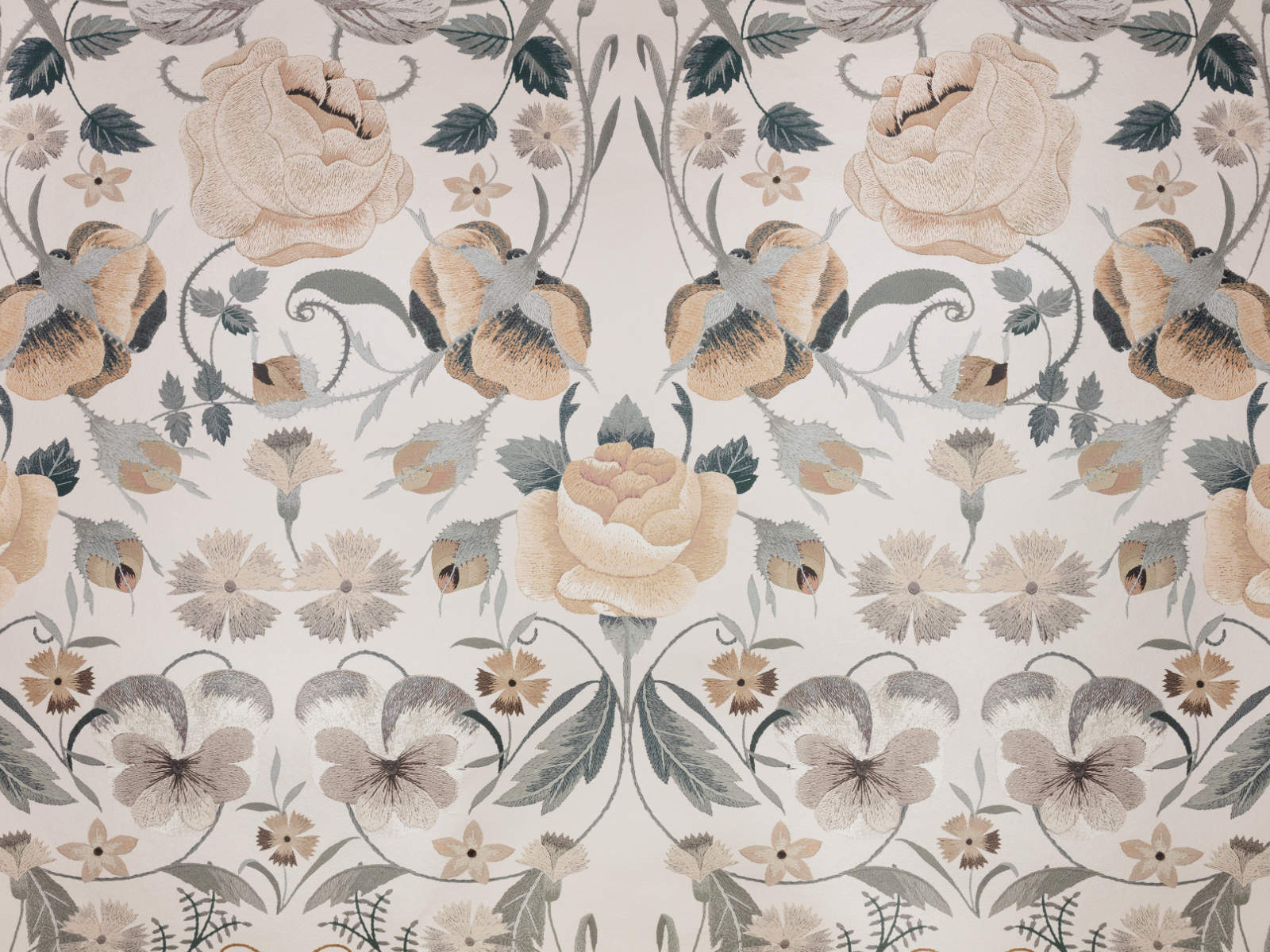 Romo x Temperley London Bonita Shimmer - Sonnet - W457/01