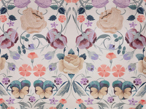 Romo x Temperley London Bonita Shimmer - Lilac Ash - W457/02