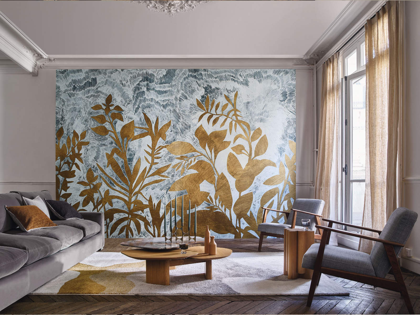 Zo bereken je hoeveel panorama's behang je nodig hebt