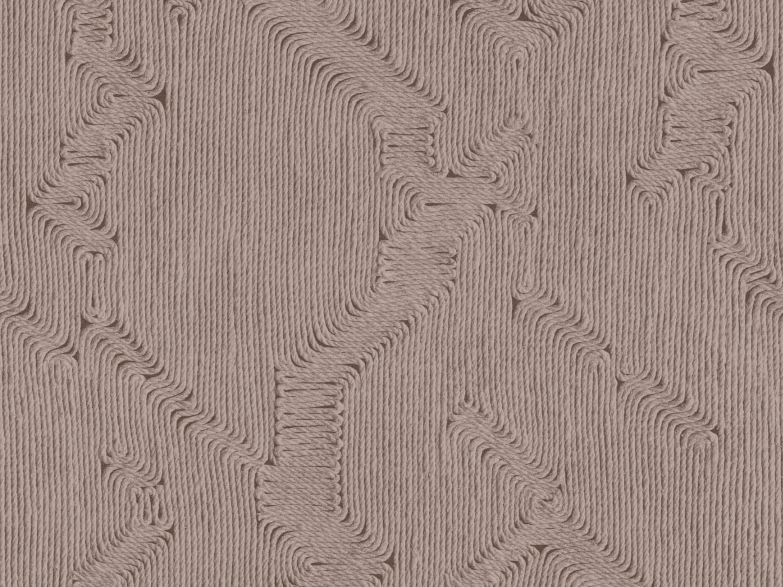 Uni behang taupe