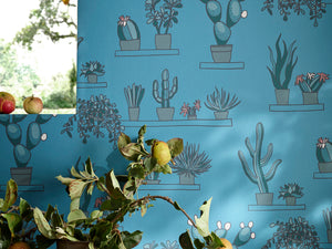 Little Greene In The Garden Mr Straw'S Greenhouse - Air Force Blue