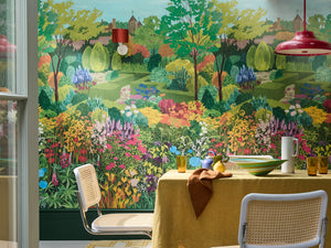Little Greene In The Garden Castle Garden - Pale Lime
