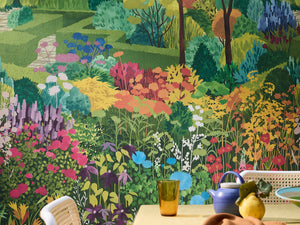 Little Greene In The Garden Castle Garden - Pale Lime