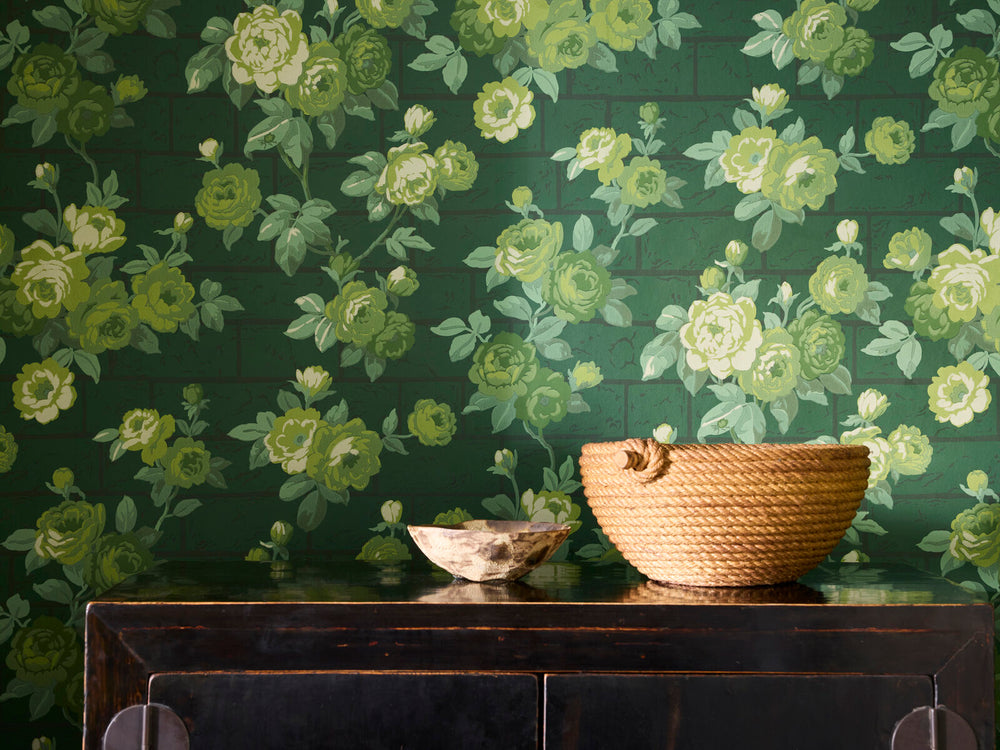 Little Greene In The Garden Rose Garden - Puck