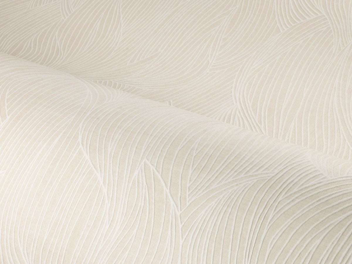 Casamance Midori Balearica 78050118 Blanc ivoire behang